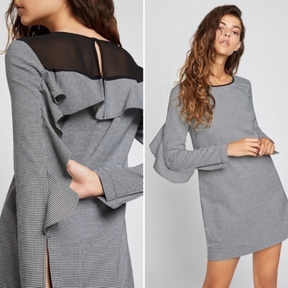 BCBG GENERATION hounds tooth mini dress